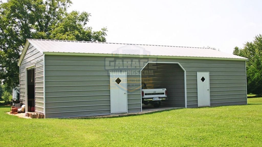 24x41x10-Dbl-Garage-with-center-Carport