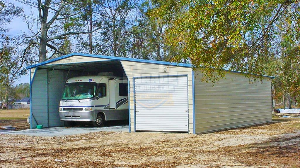 30x26x12-Continuous-Roof-Utility-Carport-1