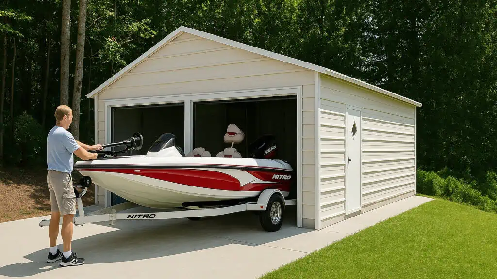 20x30 Two Car Metal Garage