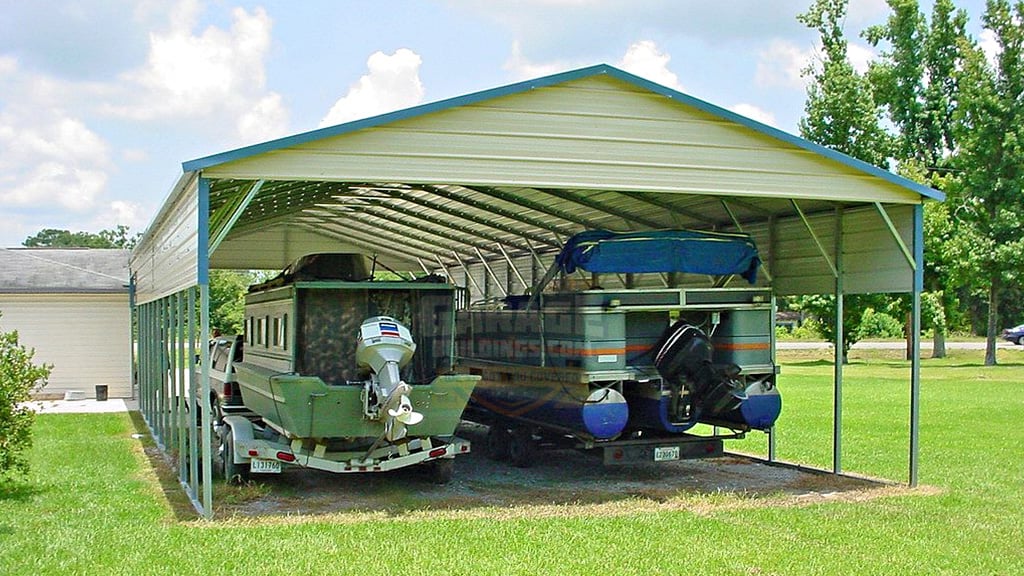 24x35 RV And Boat Carport