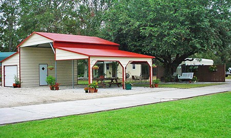Lean-to Barns