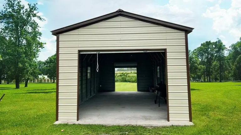 15x30 Metal Garage