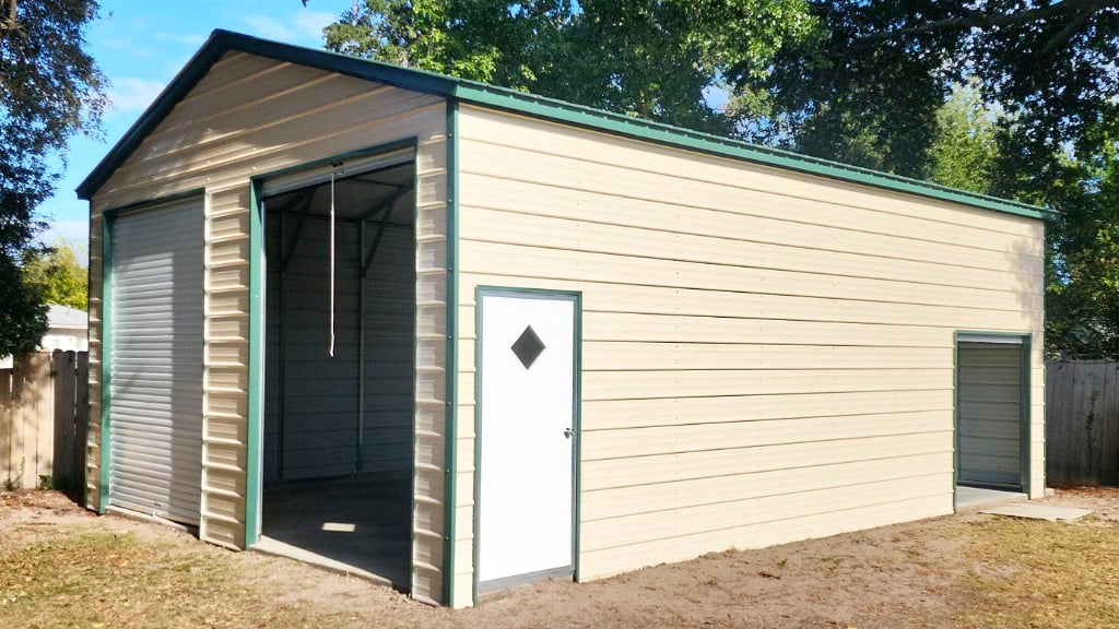 24x30 Two Car Garage