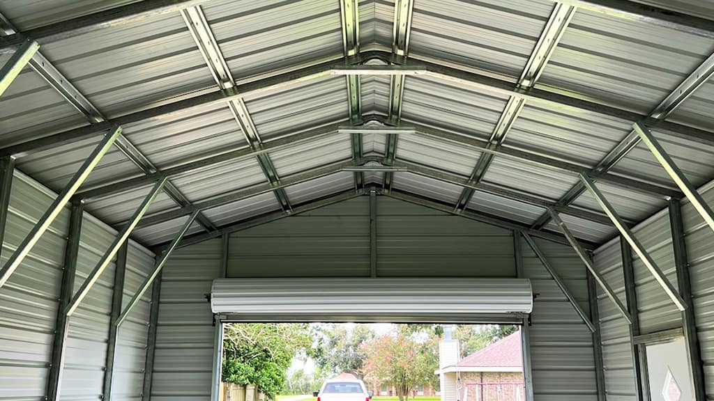 15x30 Metal Storage Building