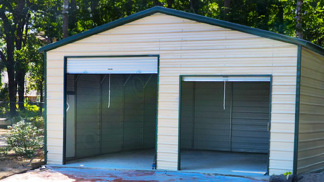 26x25 Steel Garage