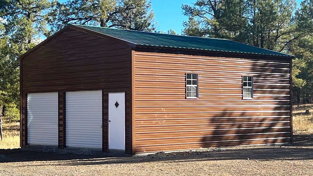 24x30 Two Car Garage