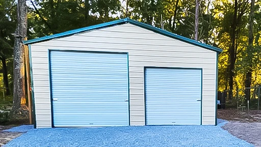 26x25 Two Car Garage