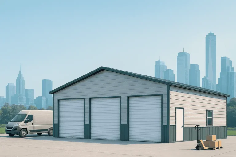 Why Metal Garages Might Be the Best Solution for Your Commercial Space
