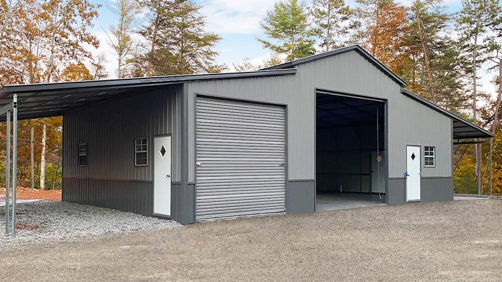 66x26 Steel Barn