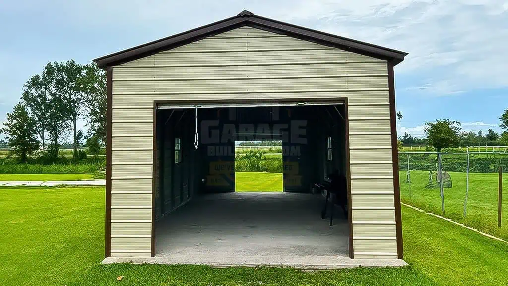 15x30 Metal Storage Building