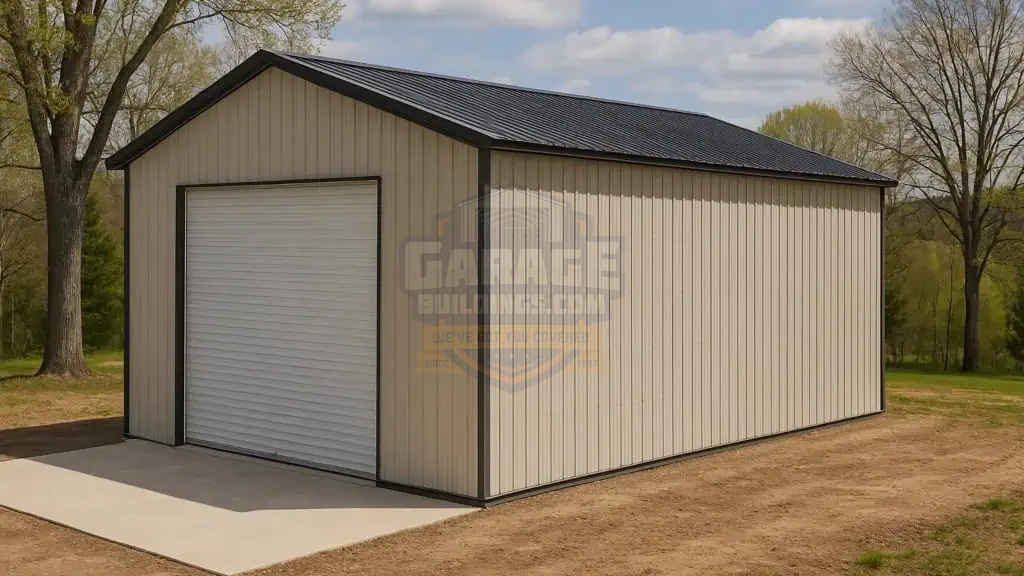 18x30 Class A Steel RV Garage