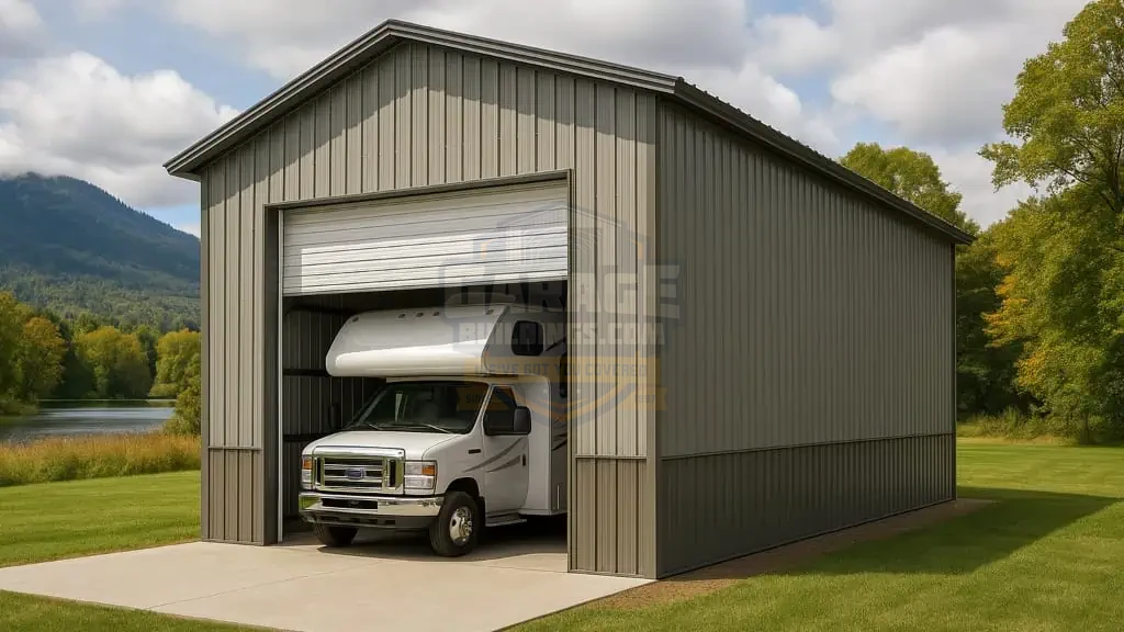 18x45 Class A RV Garage