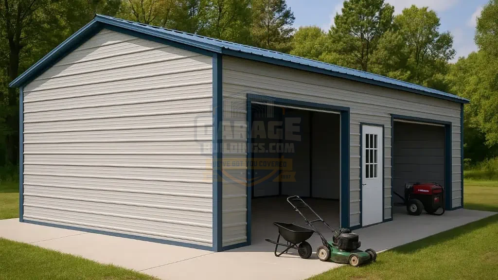 20x28 Two Car Garage
