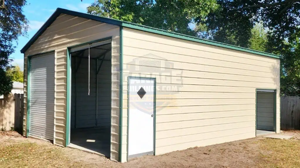 24x30 Two Car Garage