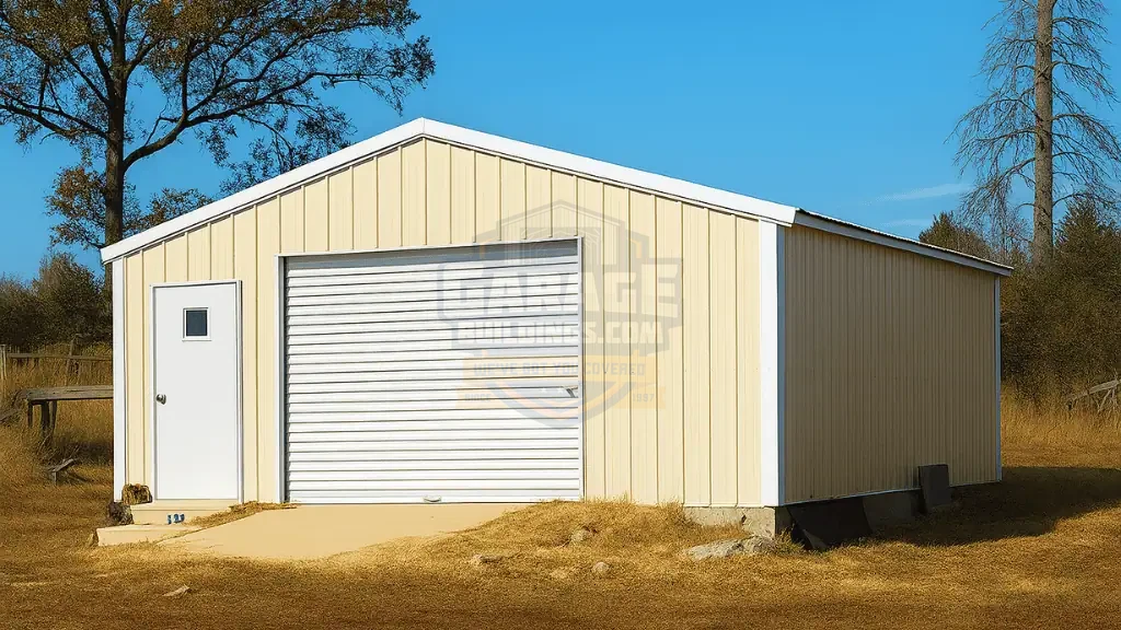 24x30 Storage Steel Garage