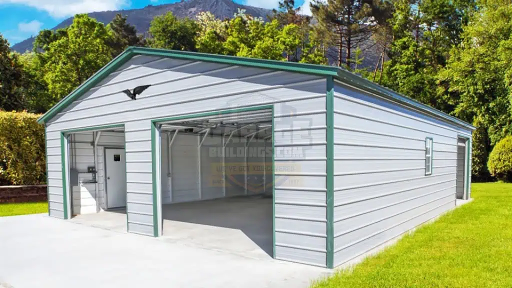 28x30 Two Car Garage