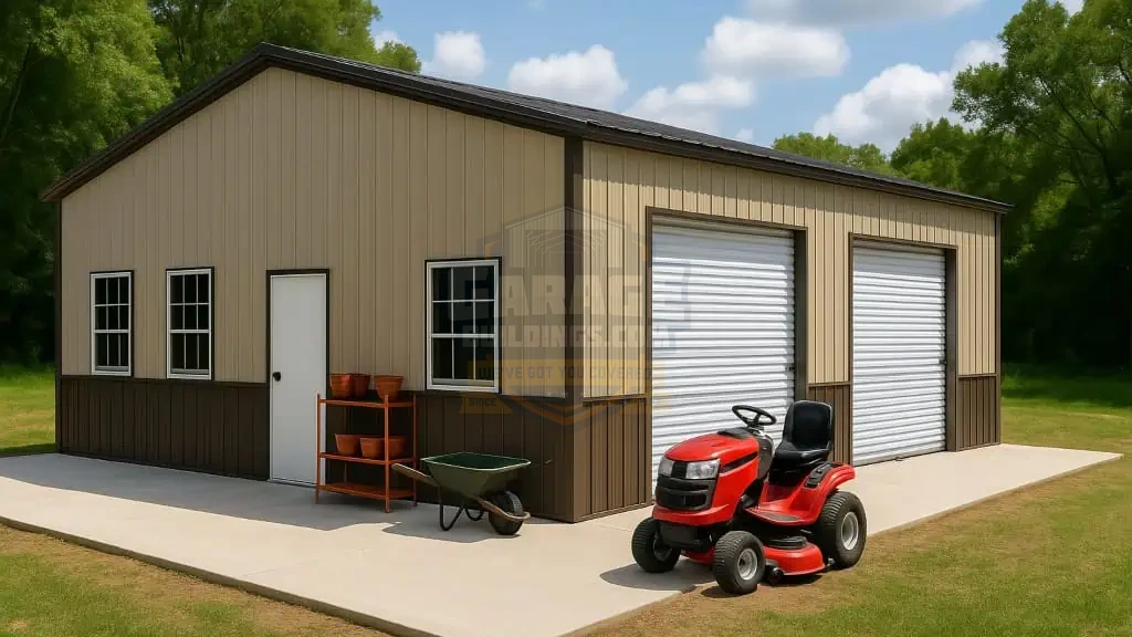 30x40 Class A Steel Garage