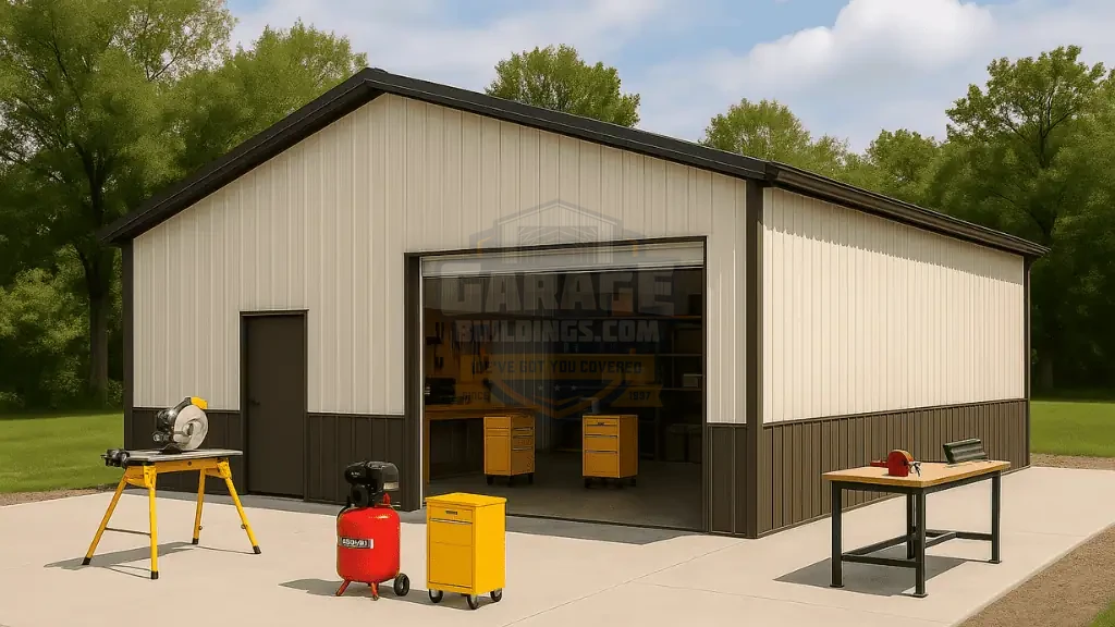 30x40 Premium Steel Workshop