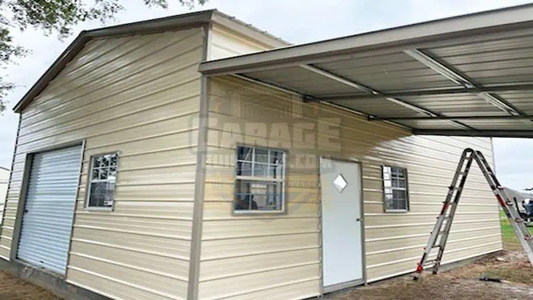 20x30 Garage With Lean to