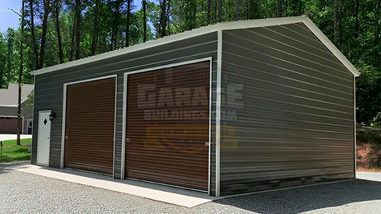 26X30 Two Car Garage