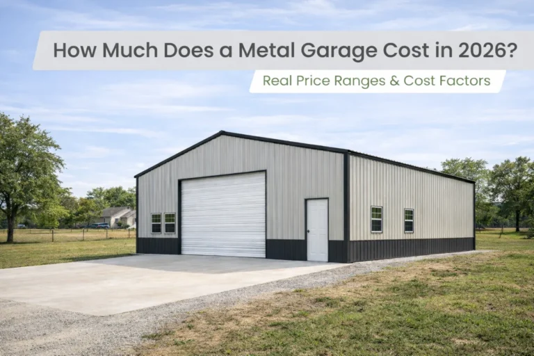 How Much Does a Metal Garage Cost in 2026?