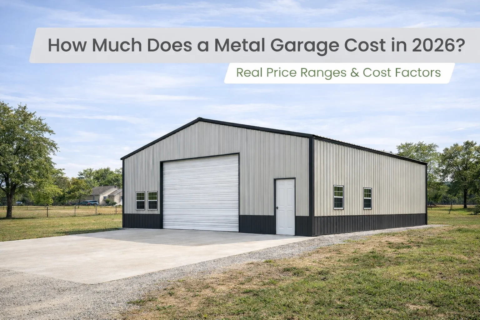 How Much Does a Metal Garage Cost in 2026?